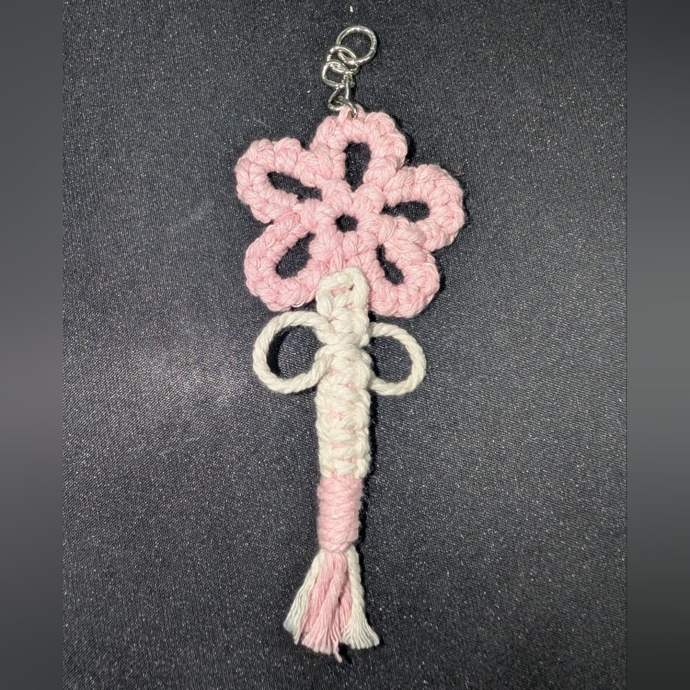 Freebie- OR 2 For $15 Or 3 For $20 Deal! Macrame Keychains